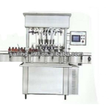 DGP-Z-6 PLC Controlled Piston Paste and Liquid Filling Machine